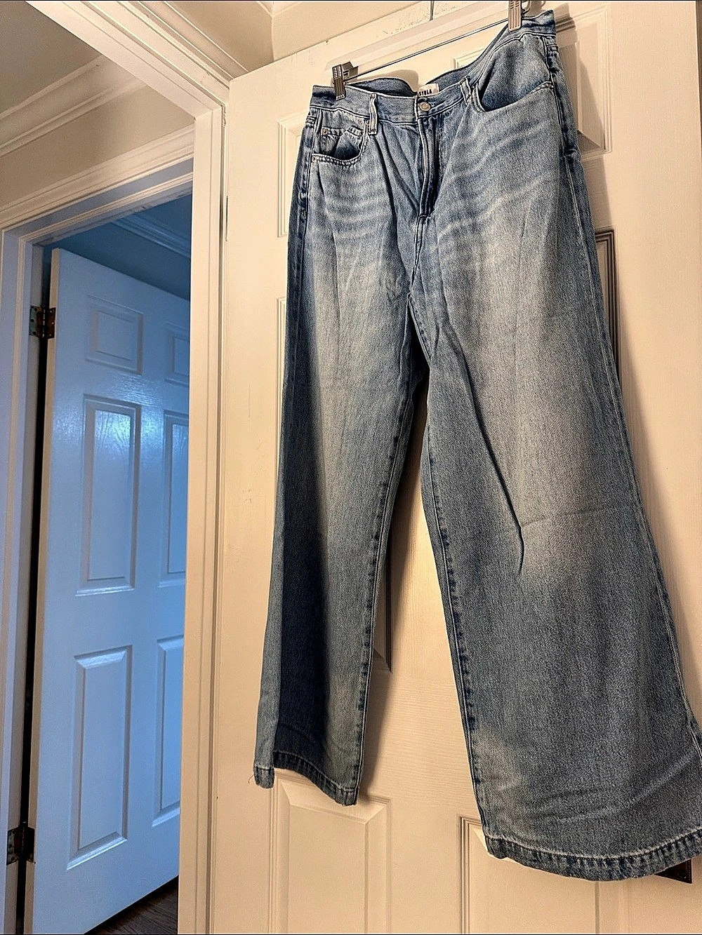 Pistola  Wide Leg Jeans in Blue